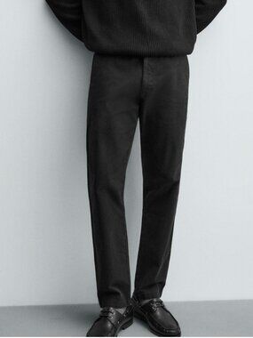 NWT Zara SKINNY FIT CHINO PANTS Size 32